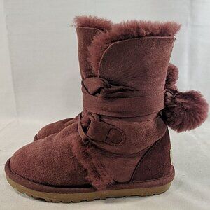 UGG Kids Boots in Burgundy